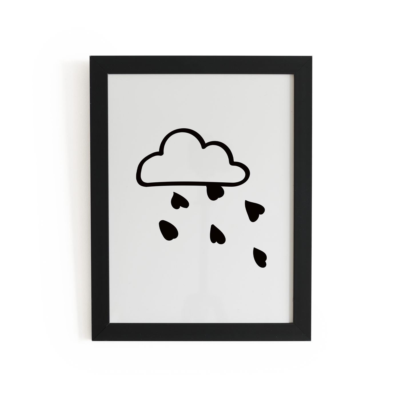Affiche Nuage de BRAV, format A4, verso