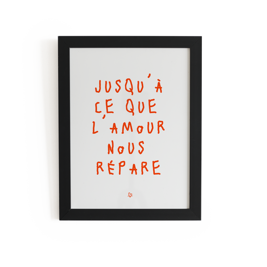 Affiche [ Recto Verso ] ~ "Jusqu’à ce que.."  & "Nuage"